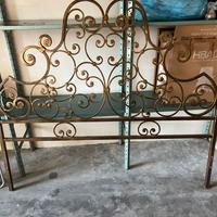 Letto matrimoniale ferro battuto