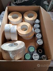 Etichette adesive a rotolo e ribbon