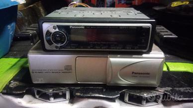 autoradio più caricatore 10 cd