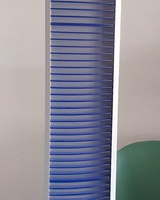 Colonna porta cd design anni 90 in acciaio