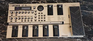 Pedaliera BOSS GT-6  +  Effetti  singoli  