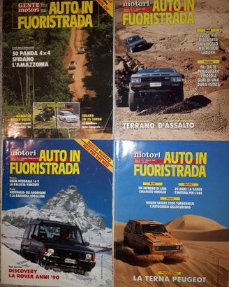 GENTE MOTORI AUTO IN FUORISTRADA 51-1989-1-2-1990