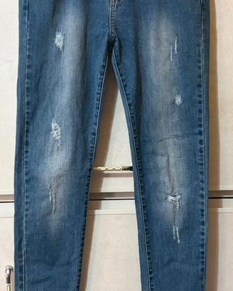 Jeans da donna Kiss Pink tg 44