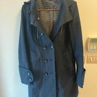 Cappotto donna 2TWO blu scuro taglia S NUOVO