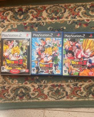 Dragon Ball Budokai Tenkaichi 1-2-3 ps2