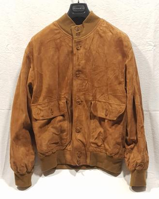 Giubbino Renna camoscio tipo Vintage Nuovo, Tg M/L