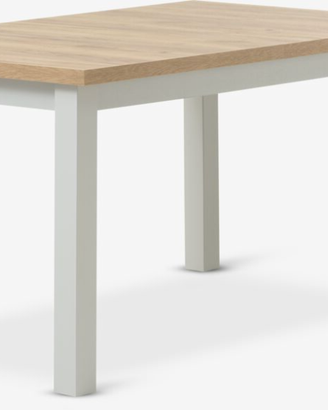 Tavolo allungabile con prolunga Rovere/Grigio Bell
