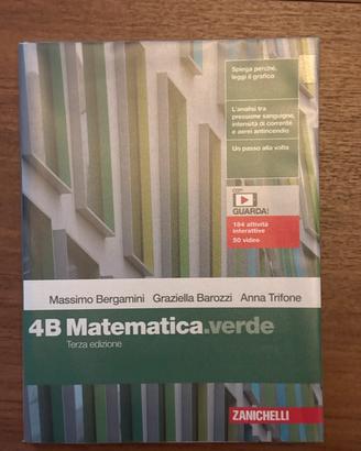 “Matematica.verde 4B” – Zanichelli