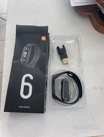 Smartwatch con cinturino in silicone – nuovo