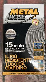Tubo da giardino acciaio 15m