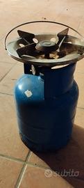 fornello gas con bombola