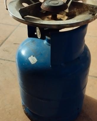 fornello gas con bombola