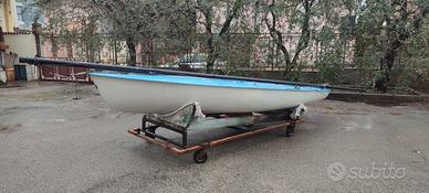 Barca a Vela Laser dotazione completa di tutto