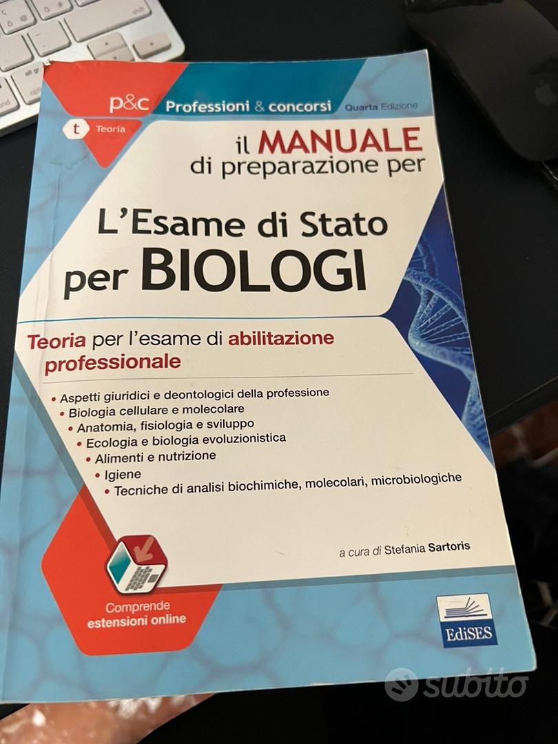 Manuale esame di stato Biologi Libri e Riviste In vendita a Roma
