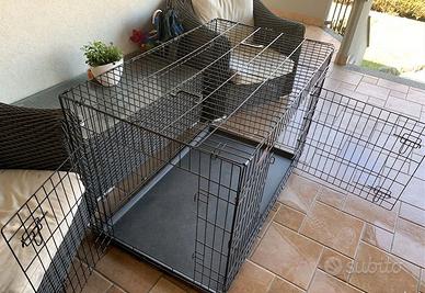 gabbia pieghevole per cani 