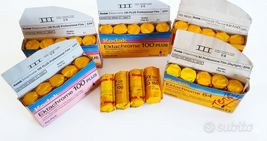 Lotto 25 Rullini Kodak Vintage Pro-Pack Integri