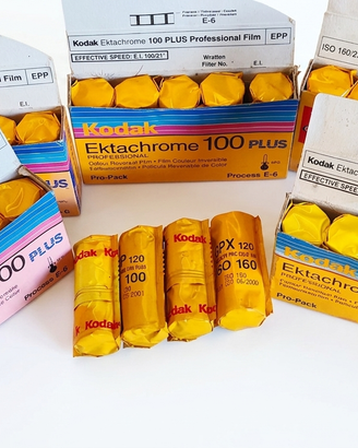 Lotto 25 Rullini Kodak Vintage Pro-Pack Integri