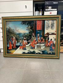 Quadro in vetro cinese