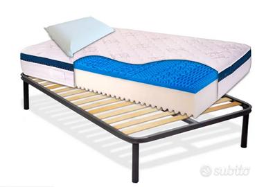 MATERASSO IN LATTICE ALLA FRANCESE E RETE IN DOGHE