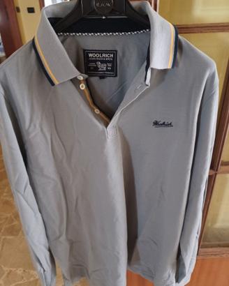 Maglia woolrich manica lunga