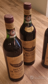 LOTTO 2 Bottiglie Brunello di Montalcino 1977 Cast