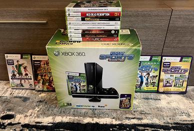Console XBOX 360 + KINECT + 2 Controller + Giochi
