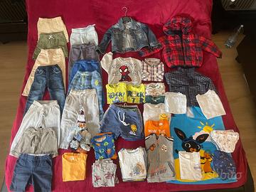 Vestiti bambini 86 pezzi