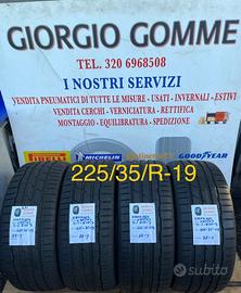 Gomme usate estve 225/35/19 otime condizioni