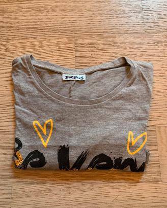 Maglietta maniche lunghe bambina