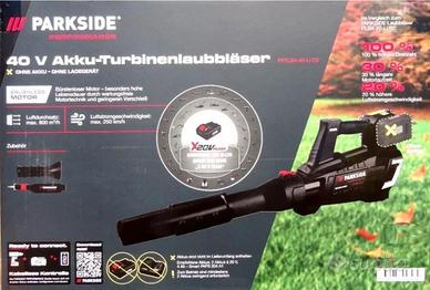 Soffiatore Parkside a batterie  NUOVO