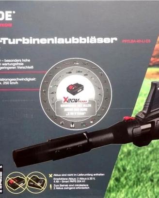 Soffiatore Parkside a batterie  NUOVO