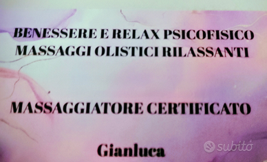 Massaggi olistici rilassanti