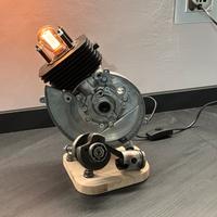 Lampada Artigianale con Motore Ciao Piaggio