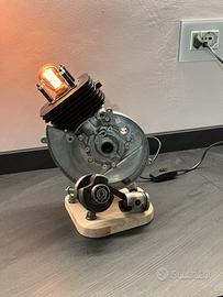 Lampada Artigianale con Motore Ciao Piaggio