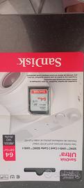 scheda memoria sandisk nuova