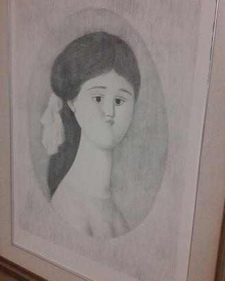 Quadro litografia di Antonio Bueno (1918-1984)