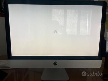 I Mac 2010 27.5pollici non funzionante