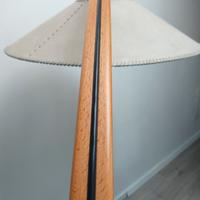 Lampada da terra ad arco vintage anni '50