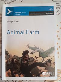 Libro inglese "Animal farm"di G. Orwell livello B1