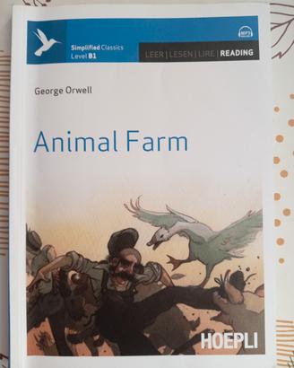 Libro inglese "Animal farm"di G. Orwell livello B1