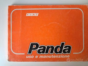LIBRETTO USO E MANUTENZIONE FIAT PANDA