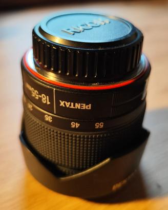Obiettivo Pentax SMC DA 18-55mm f/3.5-5.6 AL WR -