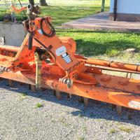 Erpice rotante 3mt con rullo a gabbia - pronto uso