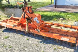 Erpice rotante 3mt con rullo a gabbia - pronto uso