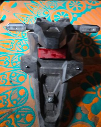 porta targa,sot.codone,paraspruz. africa twin 1100