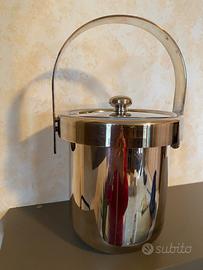 Secchiello termico per ghiaccio e bottiglie silver