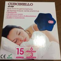 Borsa acqua calda elettrica cuscinello fiore hop