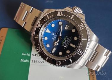 Rolex Deep Sea "James Cameron" scatola e garanzia
