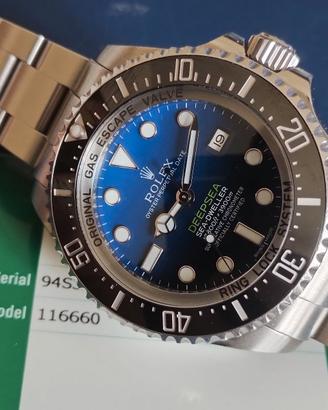 Rolex Deep Sea "James Cameron" scatola e garanzia