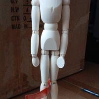 MODELLO IN LEGNO PER ARTE E DISEGNO 